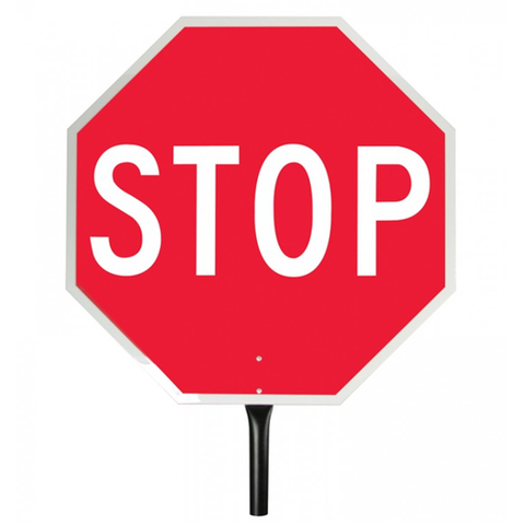 Stop-stop Reflect Paddle Sign