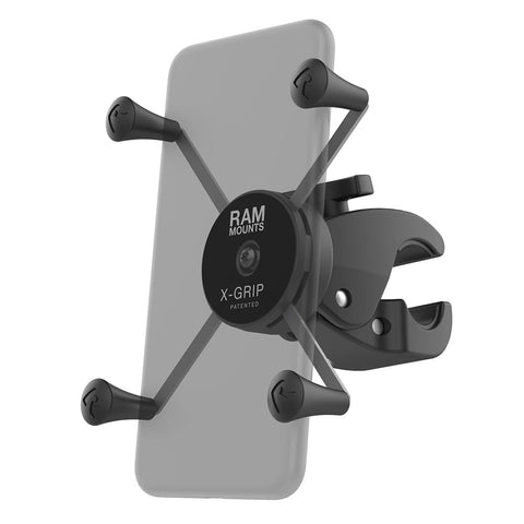 RAM Mount X-Grip Large Phone Mount w/Low-Profile Medium Tough-Claw [RAM-HOL-UN10-404-2U]