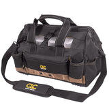 CLC 1534 Tool Bag w/Top-Side Plastic Parts Tray - 16" [1534]