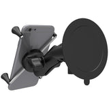 RAM Mount Twist-Lock Suction Cup Mount w/Universal X-Grip Large Phone/Phablet Cradle [RAM-B-166-UN10U]