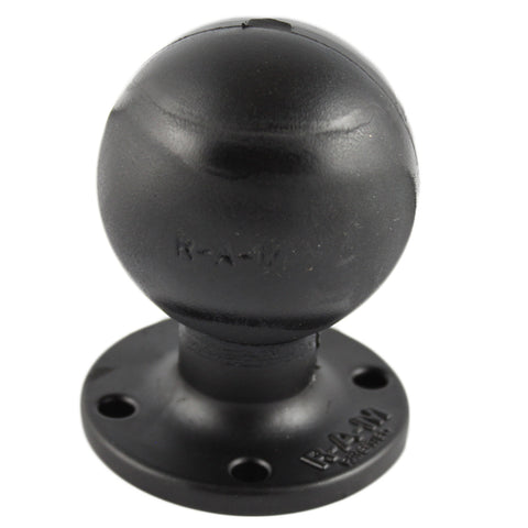 RAM Mount D Size 2.25" Ball on Round Plate w/AMPS Hole Pattern [RAM-D-254U]